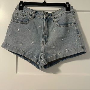 pacsun playboy jean shorts